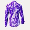 Unique blouse for women - DORNRÖSCHEN VIOLET - 100% cotton - GERMENS artfashion - Sizes XS to 3XL