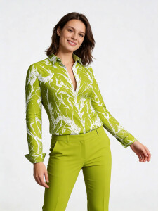 ausgefallene Damenbluse für Damen - DORNRÖSCHEN...