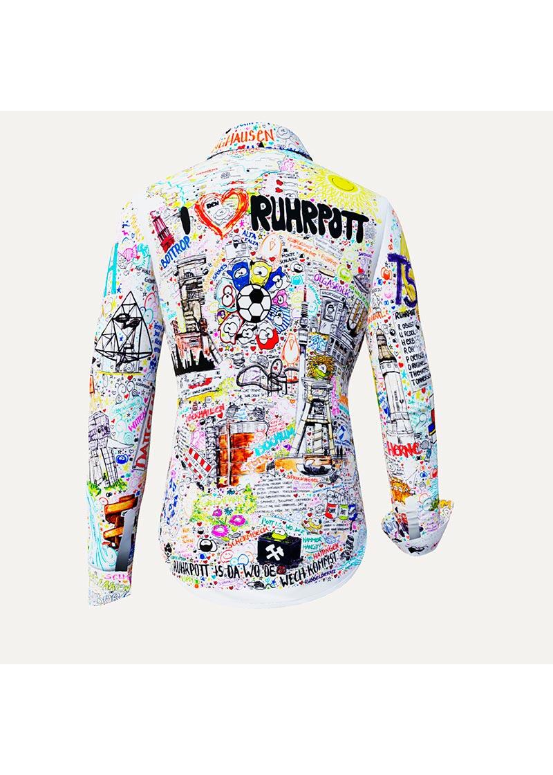 I LOVE THE RUHRPOTT - Die coole Bluse zum Ruhrpott - GERMENS
