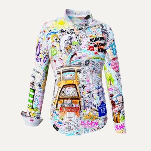 Unique blouse for women - I LOVE THE RUHRPOTT - 100%...