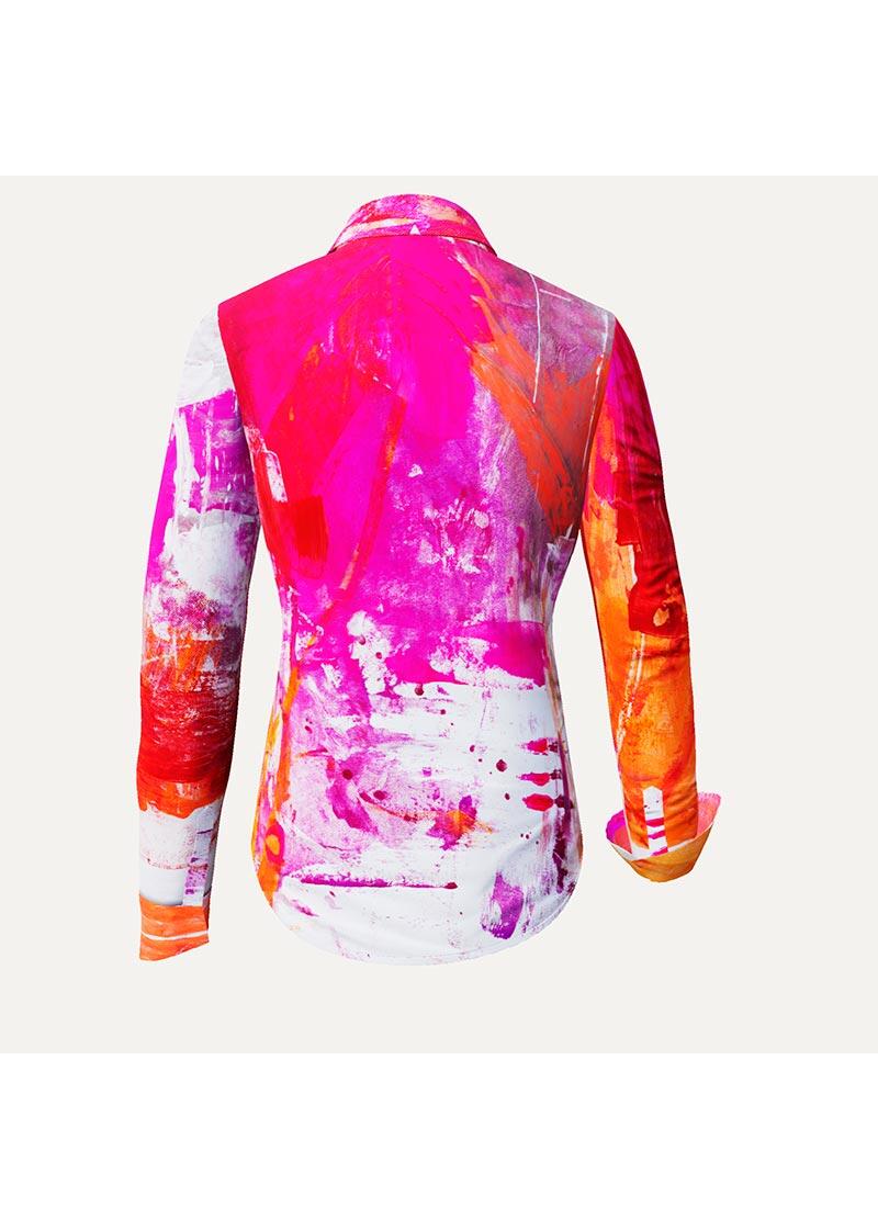 VERVE SAPHIR - Pink rote Bluse - GERMENS