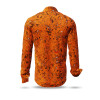 Button Up Shirt GRAVUR ORANGE from GERMENS