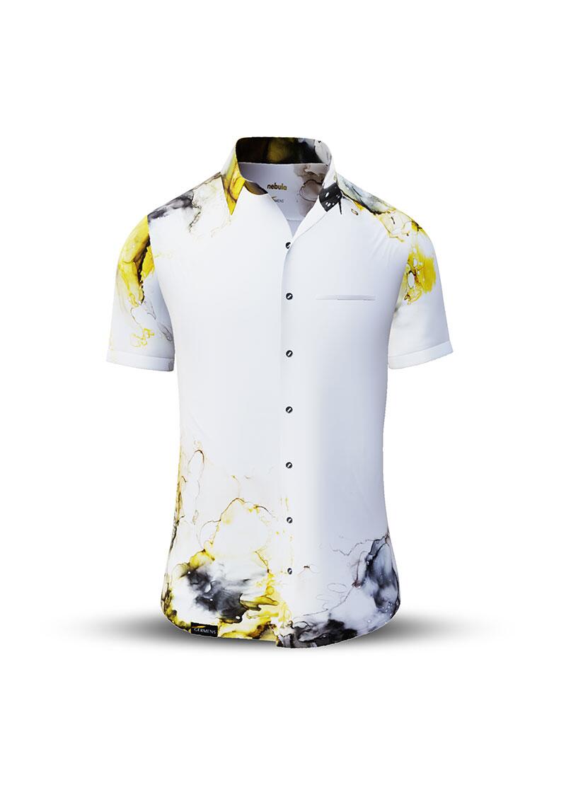 Button up shirt for summer NEBULA - GERMENS