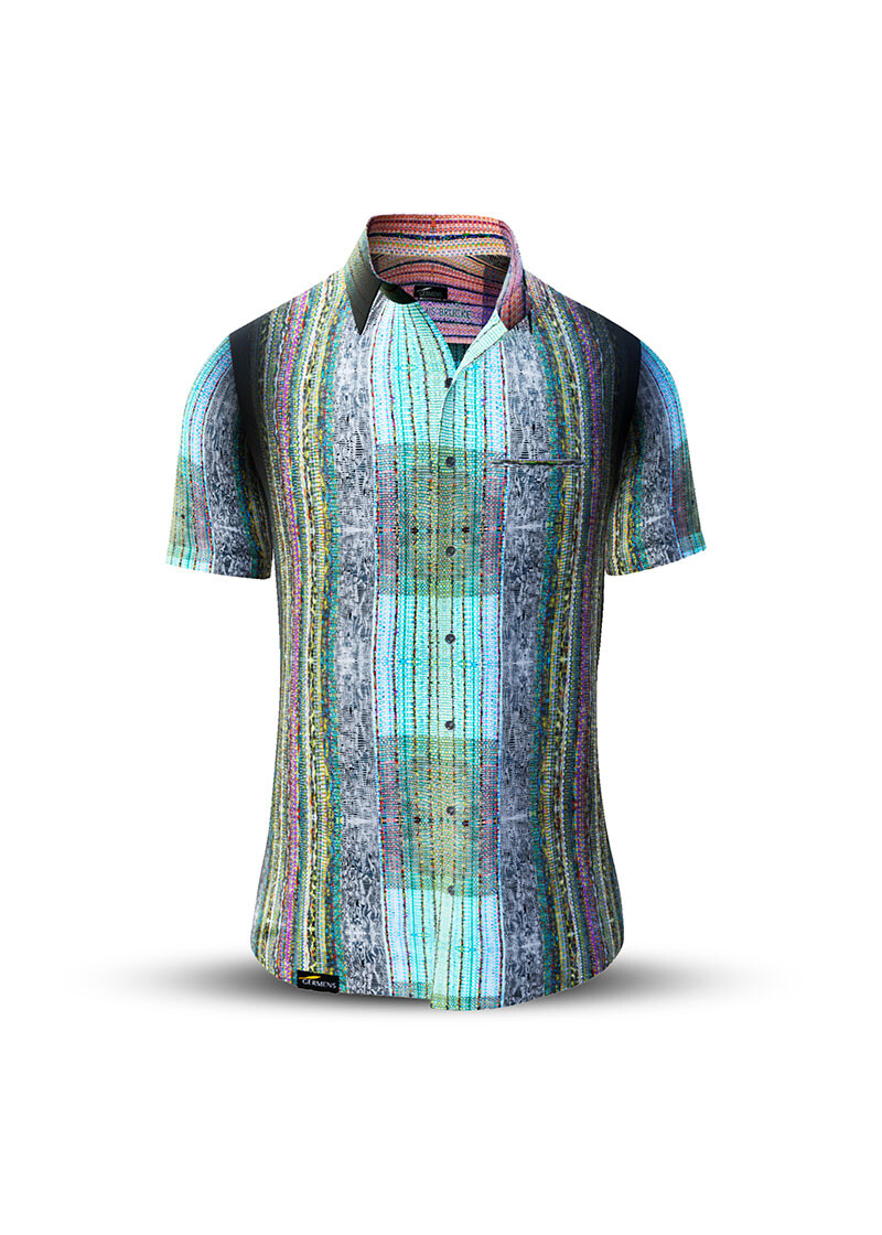 Button up shirt for summer MURAKAMIS BRÜCKE - GERMENS