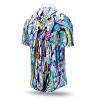 Colorful summer shirt men BLUETRAIN - GERMENS
