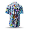 Colorful summer shirt men BLUETRAIN - GERMENS