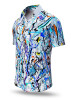 Button Down Shirts Short Sleeve BLUETRAIN – GERMENS artfashion – 100 % Cotton - Size XL