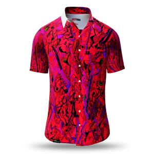 Colorful summer shirt men REDTRAIN - GERMENS