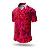Colorful summer shirt men REDTRAIN - GERMENS