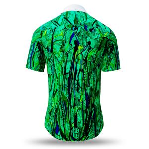 Colorful summer shirt men GREENTRAIN - GERMENS
