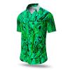 GREENTRAIN -  Colorful summer shirt men - GERMENS