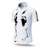 Button up shirt for summer SCHATTENWESEN by GERMENS