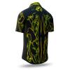 Colorful summer shirt men TERRA GREEN - GERMENS
