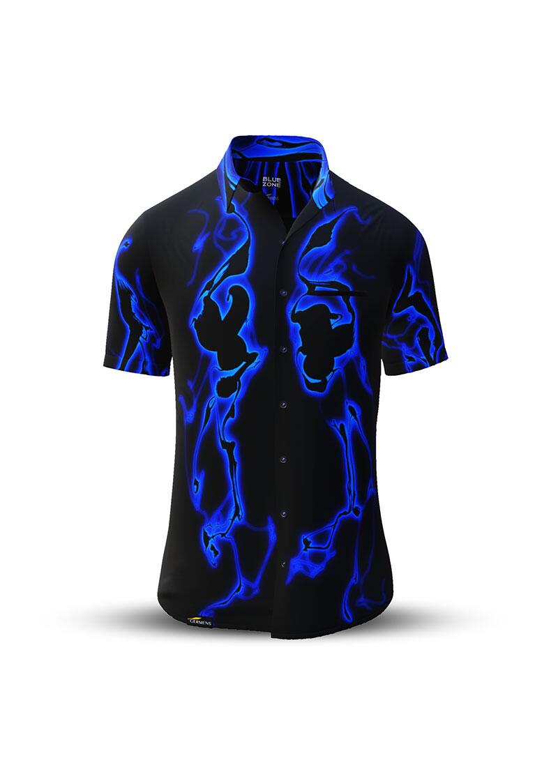 Colorful summer shirt men BLUEZONE - GERMENS
