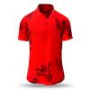 Sommerhemd Herren EMBER RED von GERMENS
