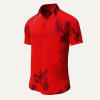 EMBER RED - summer shirt men - GERMENS