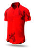 EMBER RED Sommerhemd - 100 % Baumwolle - GERMENS artfashion XL