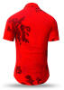 Sommerhemd Herren EMBER RED - 100 % Baumwolle - 10 Größen von XS - 6XL - außergewöhnliches Design - feinste Verarbeitung - Stoffe Made in Germany - limitiert und exklusiv