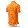 summer shirt men GRAVUR ORANGE - GERMENS