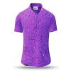 summer shirt men GRAVUR LILAS - GERMENS