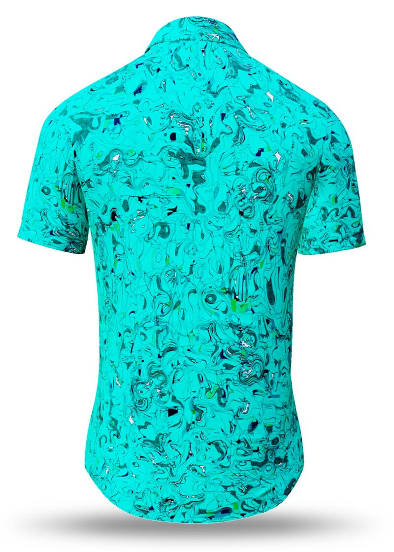 Sommerhemd Herren GRAVUR MINT - GERMENS
