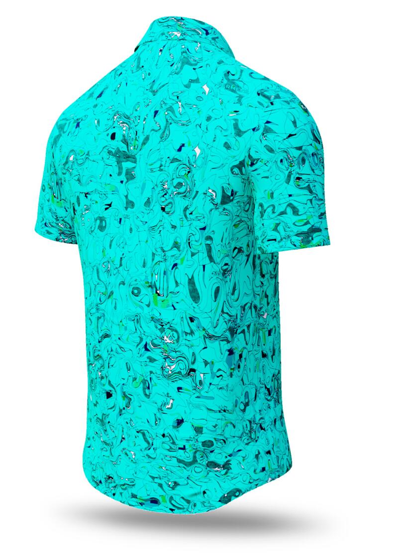 Sommerhemd Herren GRAVUR MINT - GERMENS

