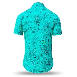 summer shirt men GRAVUR MINT - GERMENS