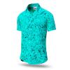 Sommerhemd Herren GRAVUR MINT von GERMENS