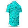 GRAVUR MINT - summer shirt men - GERMENS