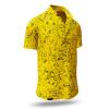 GRAVUR YELLOW - summer shirt men - GERMENS