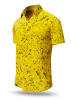 GRAVUR YELLOW summer shirt - 100% cotton - GERMENS artfashion 6XL