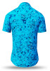 summer shirt men GRAVUR BLUE - GERMENS