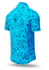 summer shirt men GRAVUR BLUE - GERMENS