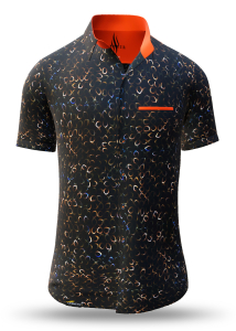 Sommerhemd Herren SMOKER - 100 % Baumwolle - 10 Größen von XS - 6XL - außergewöhnliches Design - feinste Verarbeitung - Stoffe Made in Germany - limitiert und exklusiv