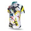 JING JONG - Colorful summer shirt men - GERMENS