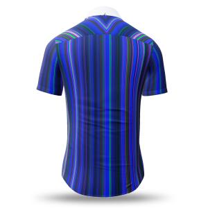 Summer button shirt ALPHA CENTAURI BLUE - GERMENS