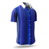 Summer button shirt ALPHA CENTAURI BLUE - GERMENS