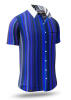 ALPHA CENTAURI BLUE summer shirt - 100% cotton - GERMENS artfashion L