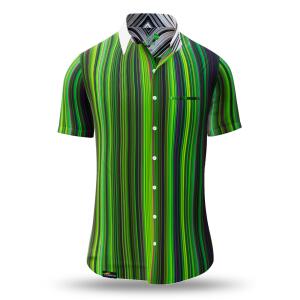 Summer button shirt ALPHA CENTAURI GREEN