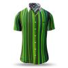 Summer button shirt ALPHA CENTAURI GREEN