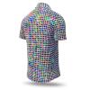 Colorful summer shirt men SOJOURNER VIVID - GERMENS
