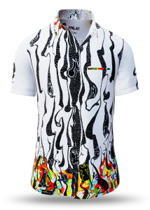 Sommerhemd Herren FINLAY - 100 % Baumwolle - 10 Größen von XS - 6XL - außergewöhnliches Design - feinste Verarbeitung - Stoffe Made in Germany - limitiert und exklusiv