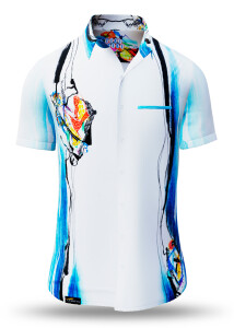 Sommerhemd Herren TIKITIKI - 100 % Baumwolle - 10...