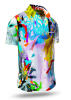 BOOM BOOM BOOM Sommerhemd - 100 % Baumwolle - GERMENS artfashion 4XL