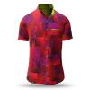 Summer button shirt DRACO ROT - GERMENS