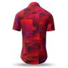 Summer button shirt DRACO ROT - GERMENS