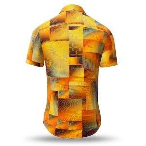 Summer button shirt DRACO GOLD - GERMENS