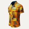 Summer button shirt DRACO GOLD - GERMENS
