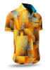 DRACO GOLD Sommerhemd - 100 % Baumwolle - GERMENS artfashion