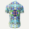 Summer button shirt CARROUSEL MINT - GERMENS
